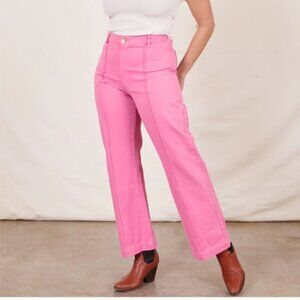 Big Bud Press Western Pants - Bubblegum Pink Unisex XS